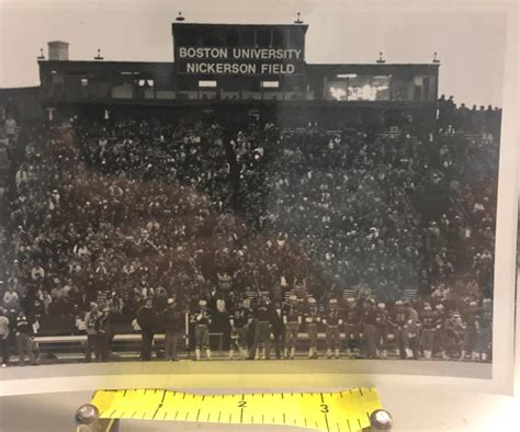 Lot Boston University Nickerson Field 1980s