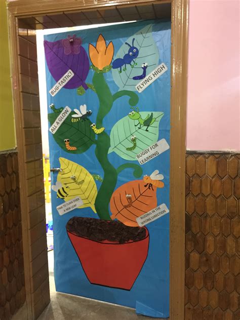 Bugs Themed Door Decoration Preschool Classroom Decor Door