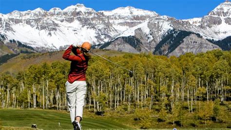 Telluride Ski And Golf Club Telluride Colorado Golf Course