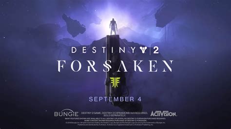 Destiny 2 Forsaken Legendary Collection Gets September Release