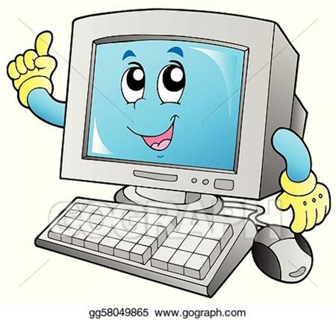 Download High Quality Computer Clipart Cartoon Transparent Png Images