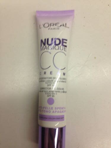 Loreal L Oreal Nude Magique Cc Cream Anti Dullness Ml New