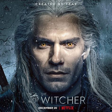 The Witcher Season 1 Character Poster Henry Cavill As Geralt The