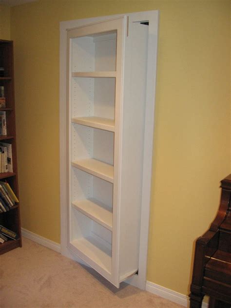 Beautiful Work Secret Shelf Door Floating Shelves 18 Inches Wide