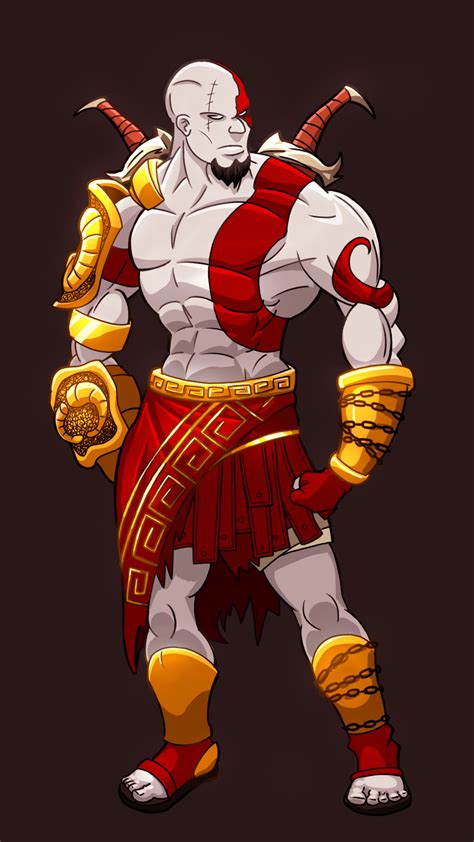 Kratos God Of War By Ninjakimm On Deviantart