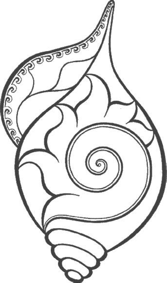 Des dessins à imprimer pour les artistes en culotte courte. Coloriage Coquillage De Mer à colorier - Dessin à imprimer ...