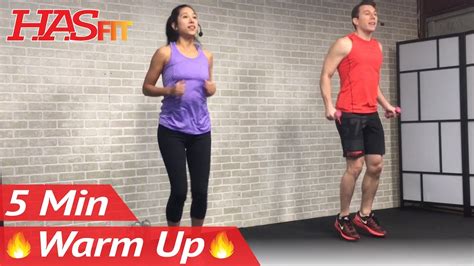 5 Minute Fat Burning Cardio Warmup Exercise 5 Minute Warm Up Exercises Before Workout How To