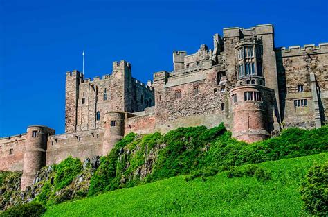 Bamburgh Castle England Historic European Castles