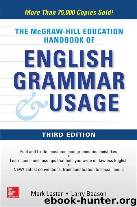 Mcgraw Hill Education Handbook Of English Grammar And Usage By Mark