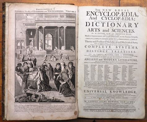 The New Royal Cyclopaedia And Enclopaedia Or Complete Modern And