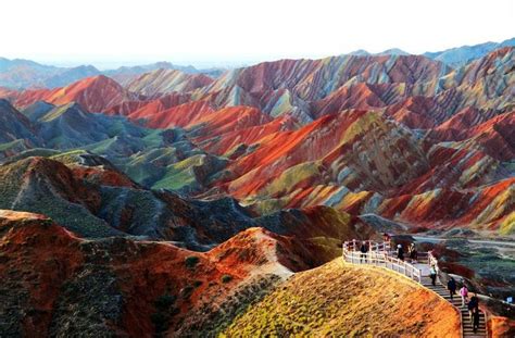 The Rainbow Mountains In China Breathtaking Places Danxia Landform