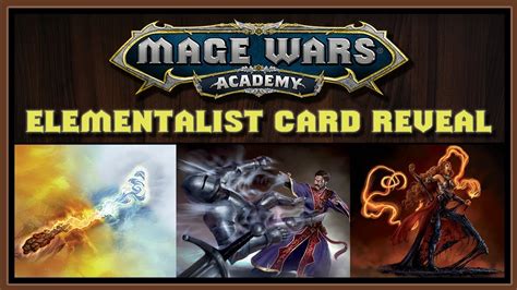 Elementalist Academy Mage Wars Card Reveals Arcane Duels Youtube