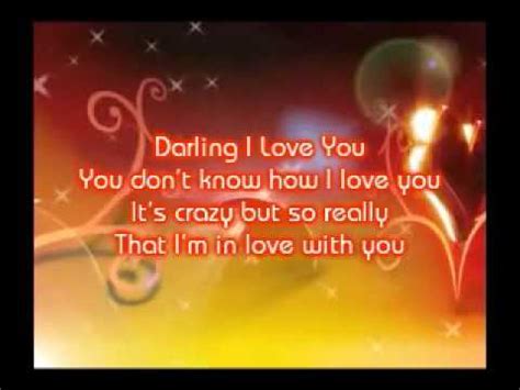 The Classic Illustration - Darling I love you (Lyrics) - YouTube