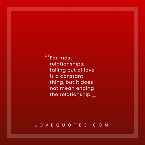 Ending The Relationship Love Quotes
