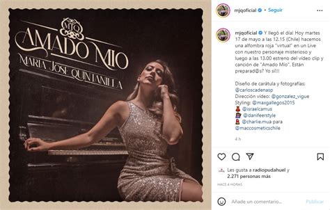 María José Quintanilla Estrenó Su Nuevo Video Musical — Pudahuel