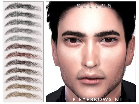 P Eyebrows N1 By Seleng At Tsr Sims 4 Updates