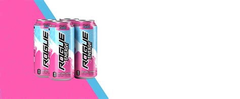 Rogue Energy Cans Cotton Candy 4 Pack
