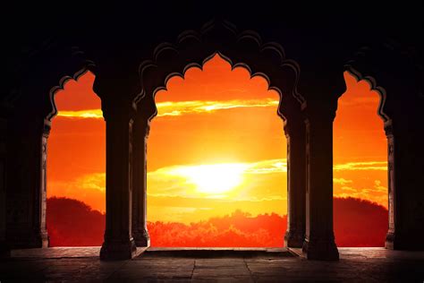 Indian Arches Print A Wallpaper