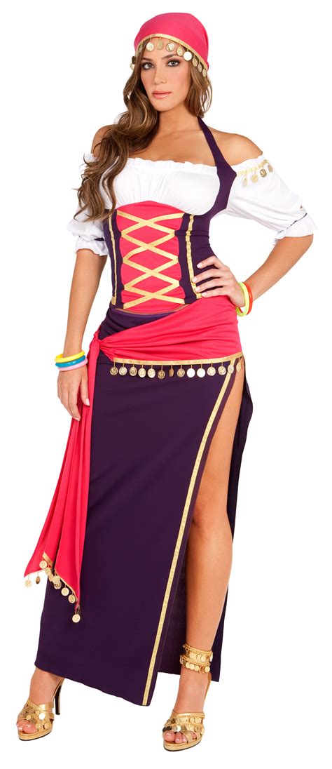 Renaissance Gypsy Maiden Adult Costume - Mr. Costumes
