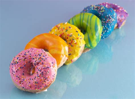 Donut Line Stock Photo Image Of Background Chocolate 17293820