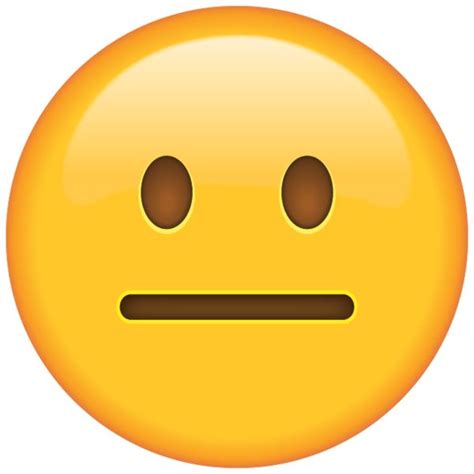 Straight face emoji is currently competing in the marcus games. Neutral Face Emoji | Emoji, Emoji drawings, Emoji images
