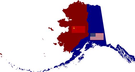 Image Map Of Alaska Soviet Us Zonespng Alternative History