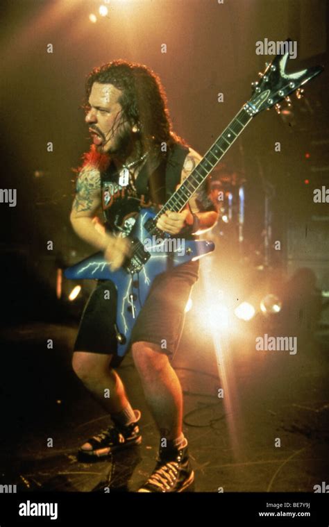 Pantera Us Rock Group With Dimebag Darrell In 1994 Stock Photo Alamy