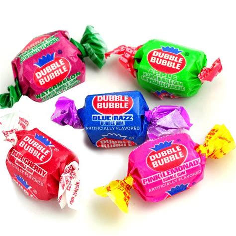 Dubble Bubble Assorted Bubble Gum 1 Lb Bag • Gumballs Bubble Gum