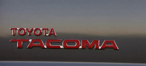 New Item Premium Cast Vinyl Overlays For 2nd Gen Tacoma Emblems