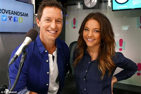 sam frost jokes about axed radio show as she dances daily mail online