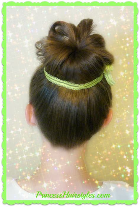 Tinker Bell Hair Tutorial Hairstyles For Girls Princess Hairstyles Disney Hairstyles Disney