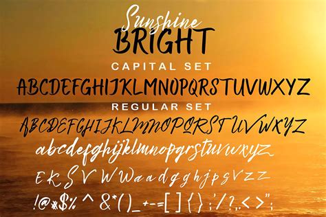Bright Sunshine Font Demo Free Design Resources