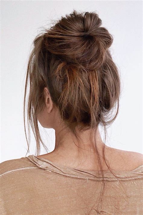 This How To Do Messy Bun Long Thick Hair Trend This Years Stunning