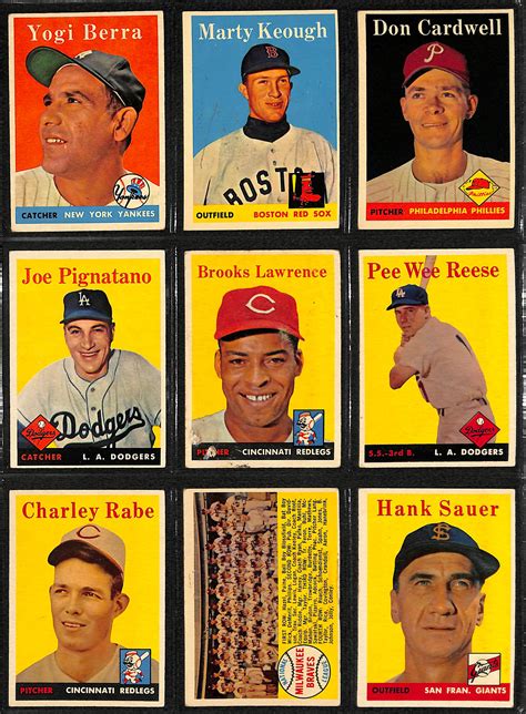 Lot Detail 1958 Topps Baseball Complete Card Set