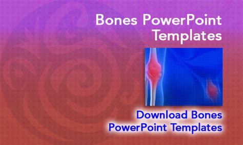 Bones Medicine Powerpoint Templates