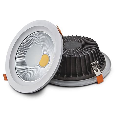 Questi faretti da incasso vengono utilizzati in controsoffitti di cartongesso o legno. FARO FARETTO BIANCO DA INCASSO A LED LUCE FREDDA 20 W COB ...