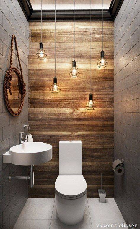 Modern Toilet With Rustic Wood Designs With Images Modern Farmhouse