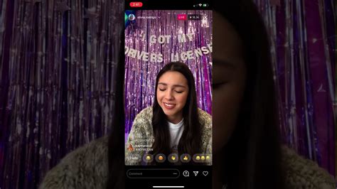 Olivia Rodrigo Release Day Instagram Live 18 Youtube