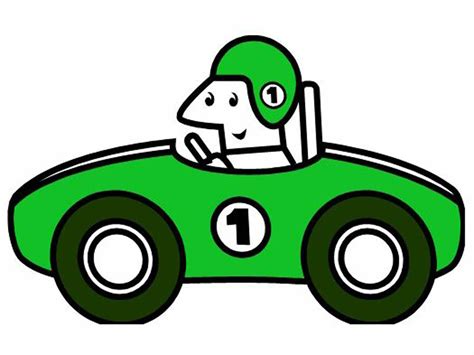 Cartoon Racing Cars Clipart Best