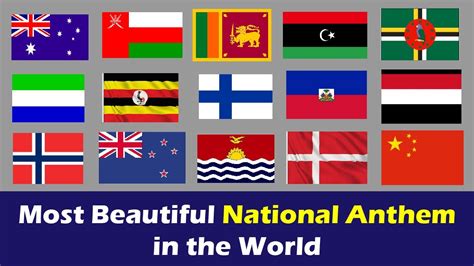 😱 Top 4 Most Beautiful National Anthems In The World Australia New