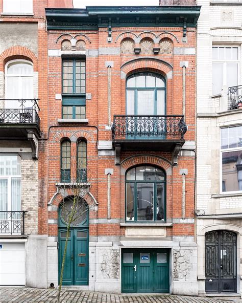 Gorgeous Art Nouveau House In Brussels Belgium Architecture Art
