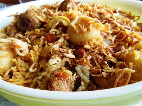 Chumkies Kitchen Kofta Alu Biryani Meatball And Potato Biryani