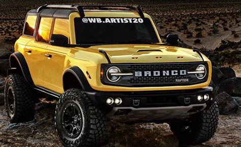 New Details For The 2023 Ford Bronco Raptor Confirm What We Already Knew