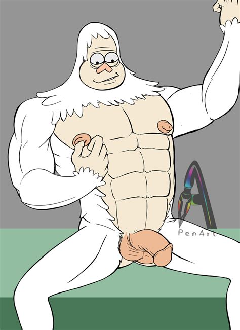 Rule 34 Anthro Hairy Male Male Male Only Muscles Nude Penart Regular Show Skips Regular Show