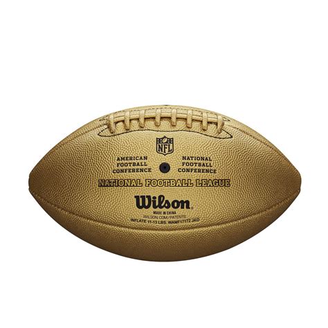Wilson Footballs Nfl The Duke Metallic Edition Football Equipment