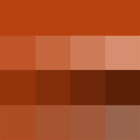 Rust Hue Tints Shades And Tones Hue Pure Color With Tints Hue