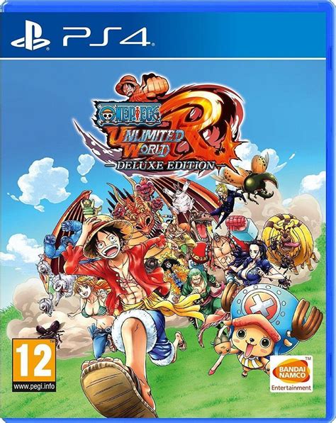 One Piece Unlimited World Red Deluxe Edition Playstation 4 Ps4 New