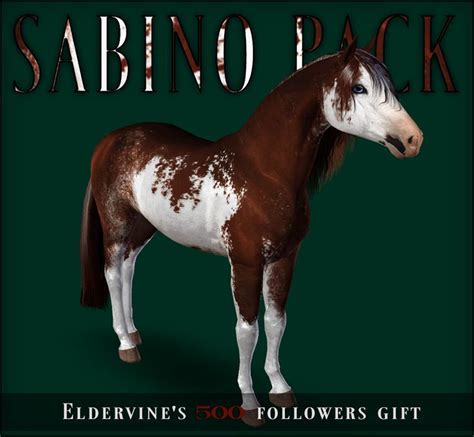 Eldervine Fields Sims Pets Sims 3 Mods Horse Markings