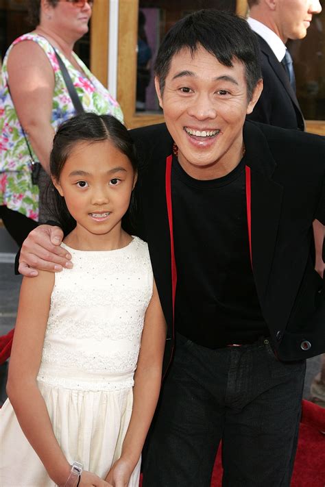 Jet Li With His Daughter Jane Look Jane Pinterest