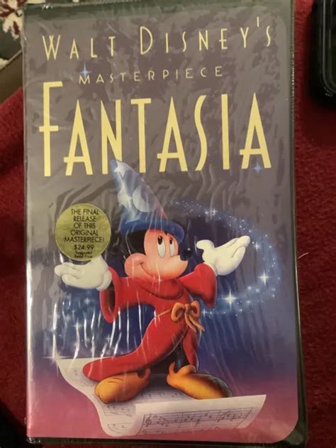 Walt Disney S Masterpiece Fantasia Vhs Picclick
